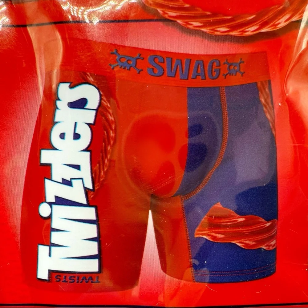 Twizzlers Candy Swag Boxer Briefs Underwear Mens Size XL Fun Novelty Gift